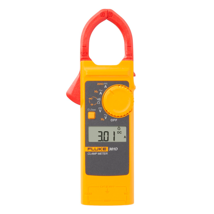 Pinza amperimétrica de CA/CC Fluke 301D – Teknobodega