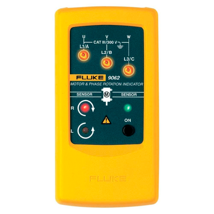 Indicador de rotación de fases y giro de motor Fluke 9062 – Teknobodega